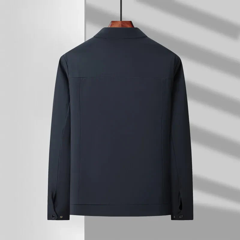 Rico Men’s Performance Jacket – Technical Stretch Snap-Front Jacket