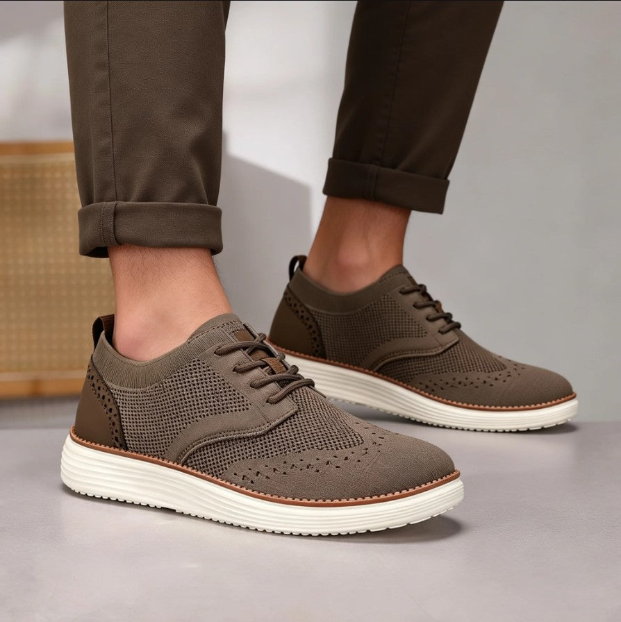 Gideon Men’s Trainers – Breathable Mesh Lightweight Trainers