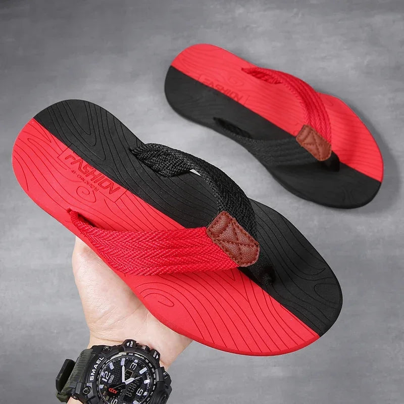 Baron Braided Strap Sandals – Contoured Lightweight Summer Footwear