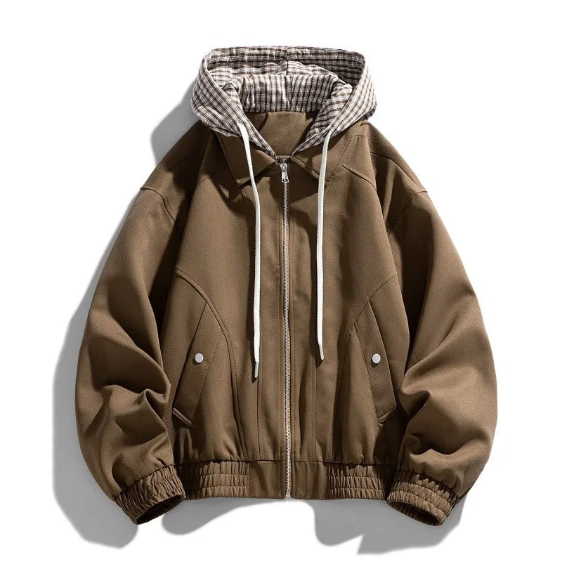 Darian Men’s Jacket – Lightweight Hooded Zip-Up Jacket