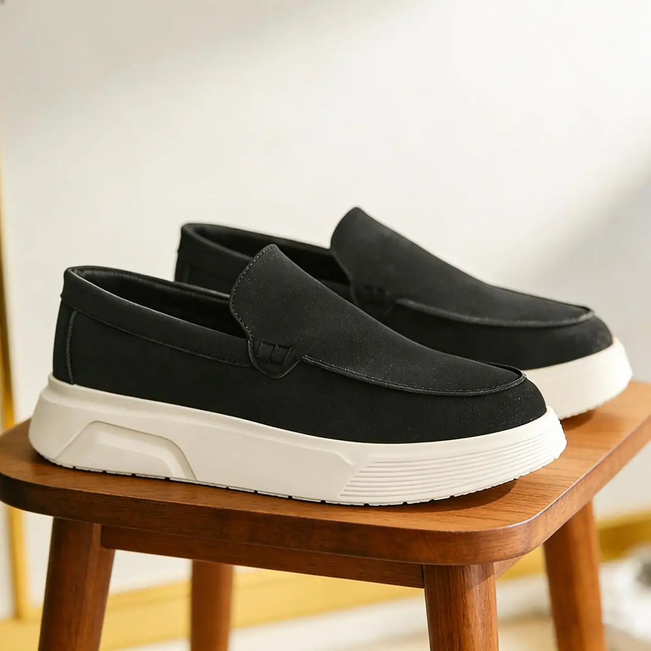 Pascual Men’s Loafers – Cushioned Slip-On Shoes