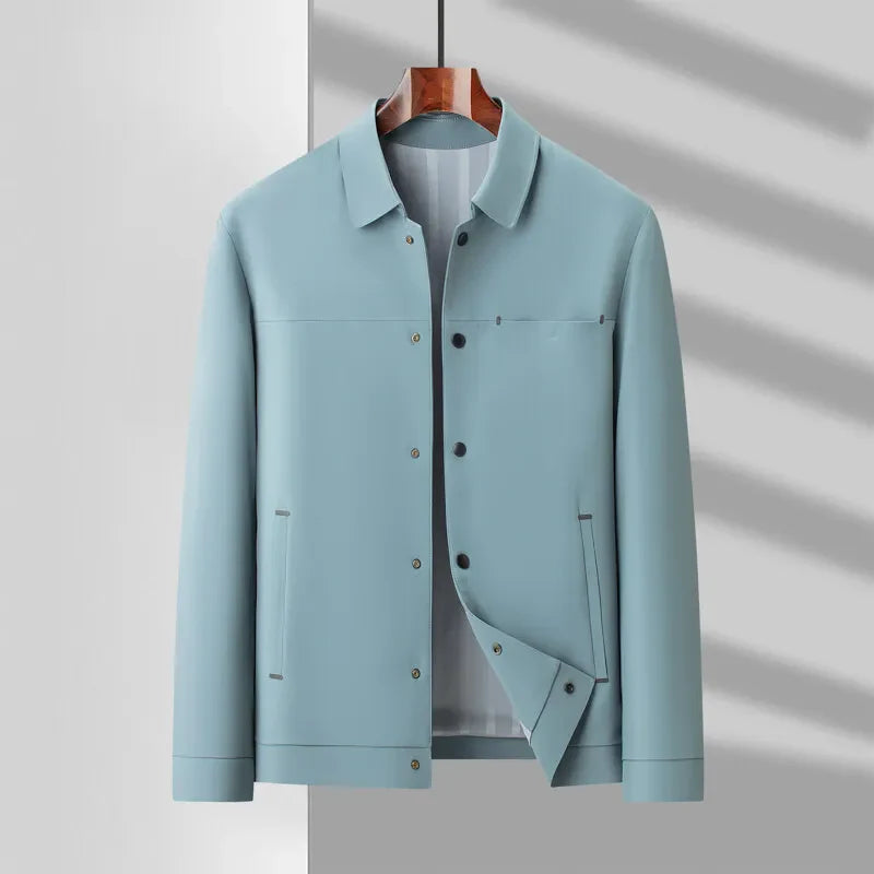 Rico Men’s Performance Jacket – Technical Stretch Snap-Front Jacket