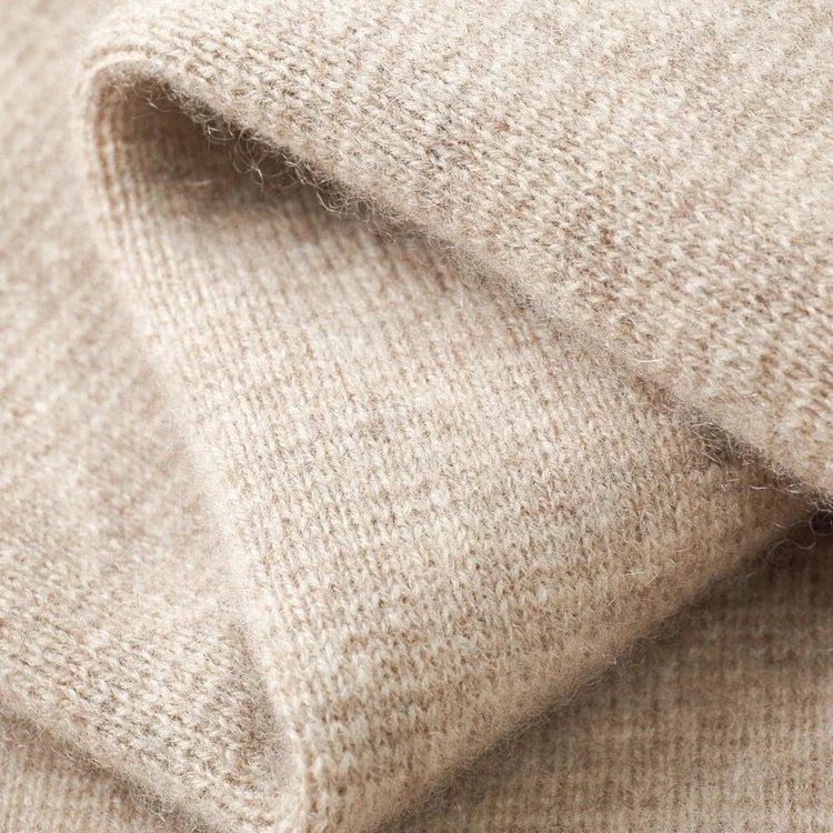 Tobias Men’s Cashmere Hooded Jacket – Lightweight Zip-Up Jacket