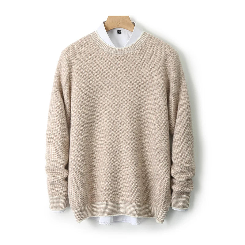 Cristóbal Men’s Knit Sweater – Soft Wool-Blend Jumper