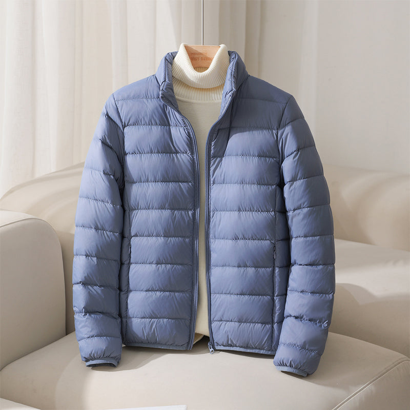 Miranda Women’s Down Puffer Jacket – Lightweight Insulated Coat with High Collar
