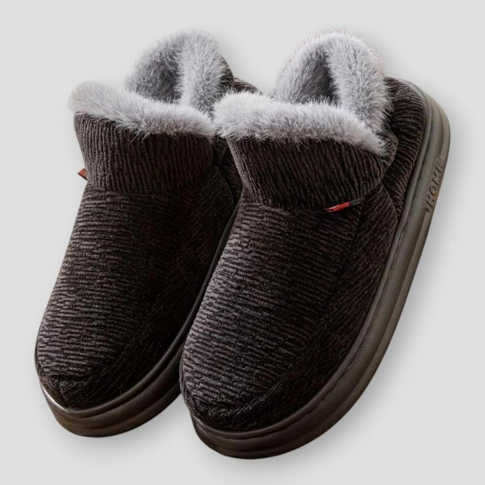 Camila Women’s Teddy Slipper Boots – Plush High-Cuff Indoor Slippers