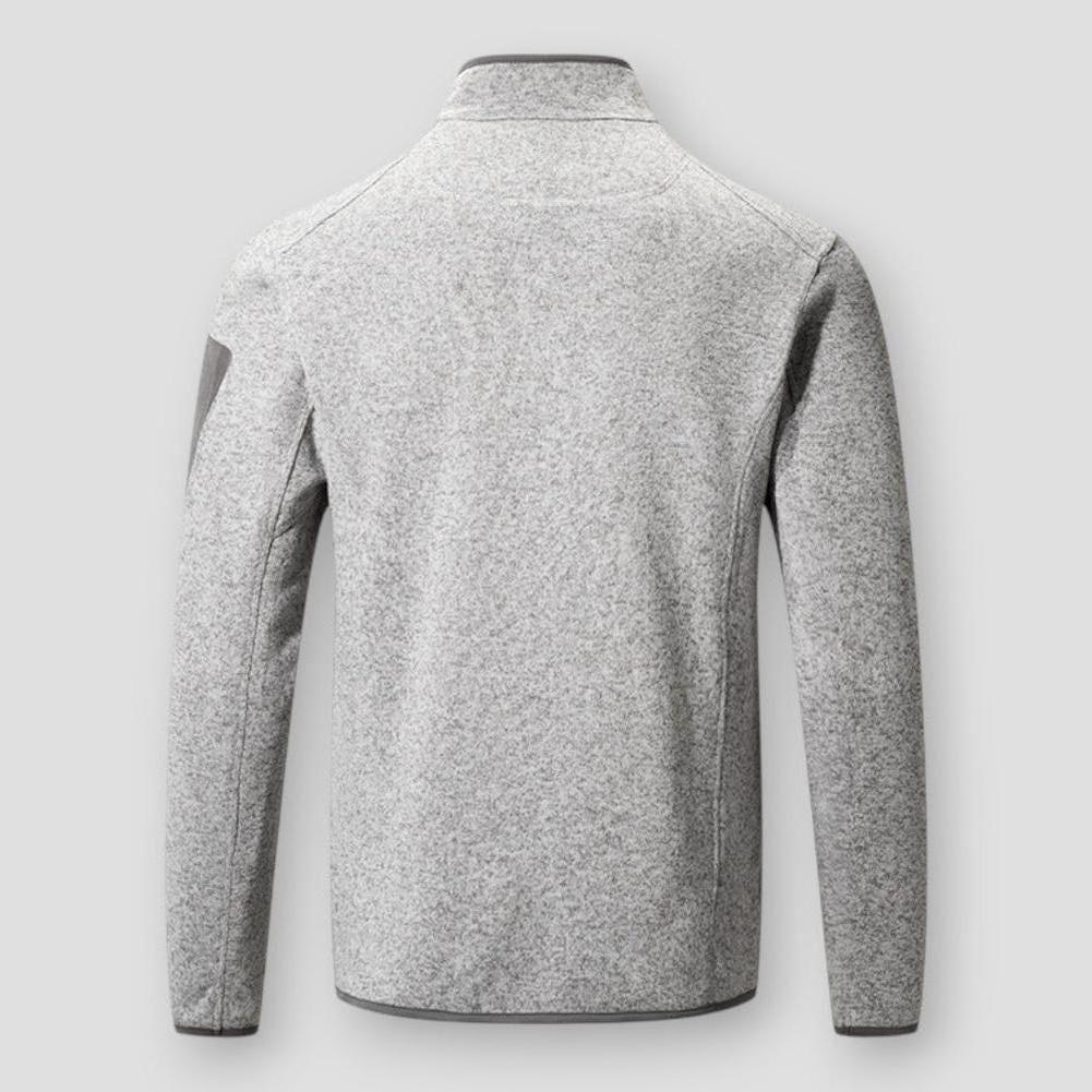 Harris Men’s Fleece Jacket – Recycled Cotton with Wool-Effect Warmth for Layering