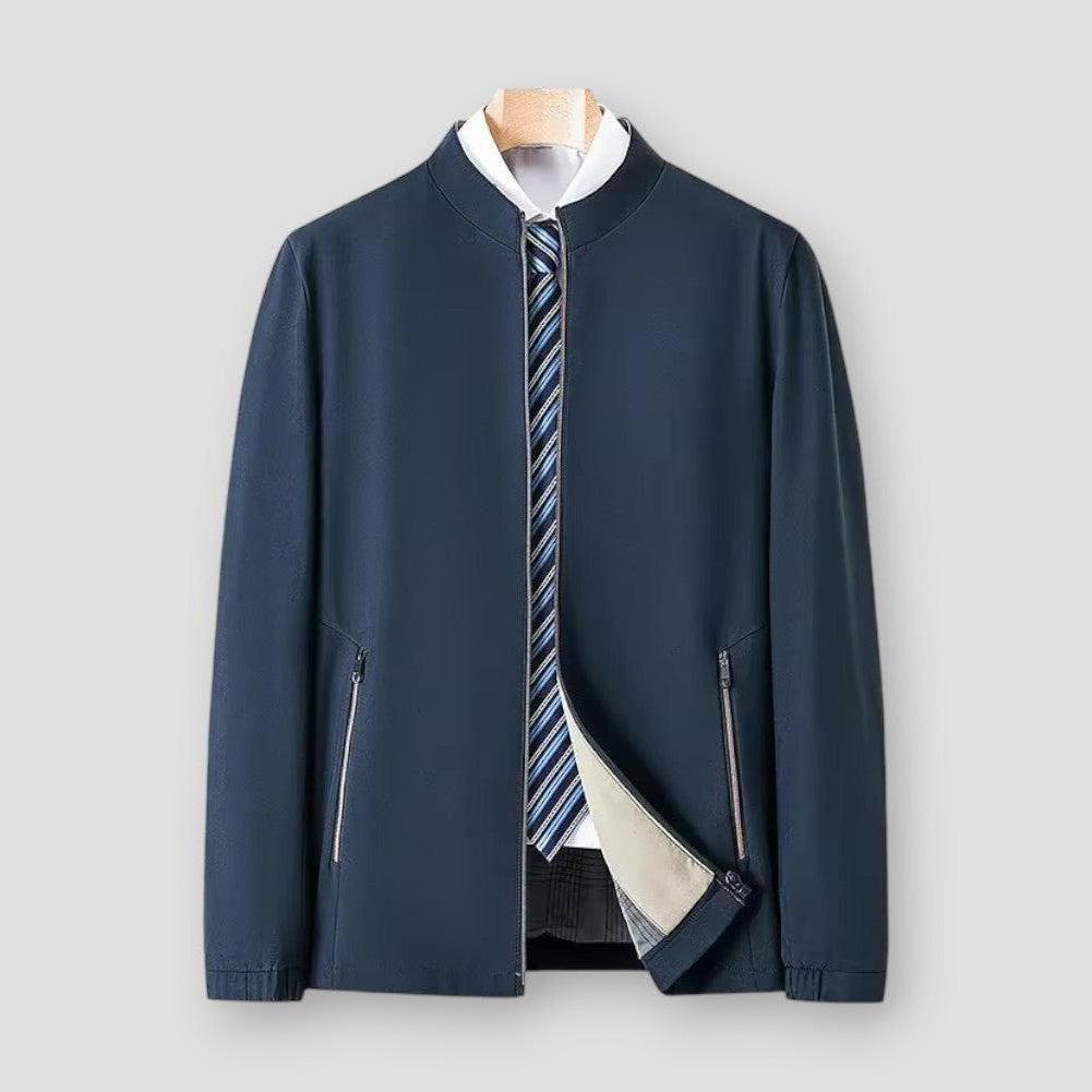 Luca Slim Fit Men’s Jacket – Lightweight Matte Finish for Business Casual