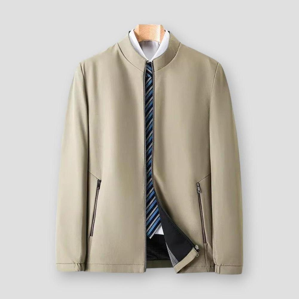Luca Slim Fit Men’s Jacket – Lightweight Matte Finish for Business Casual