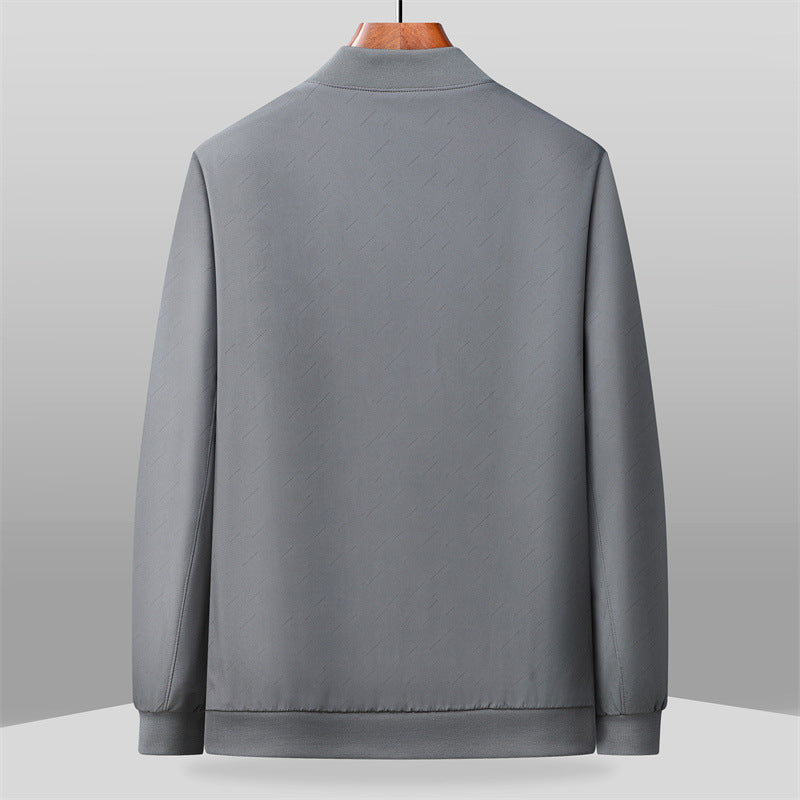 Brooklyn Men’s Bomber Jacket – Matte Woven Shell with Structured Fit