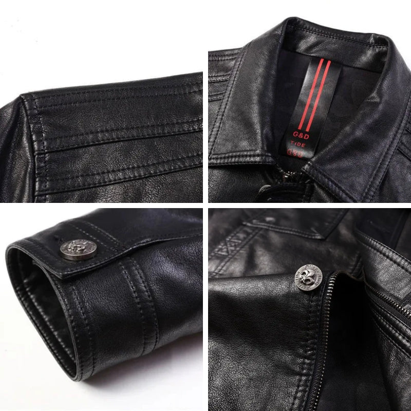 Emiliano Men’s Genuine Leather Jacket