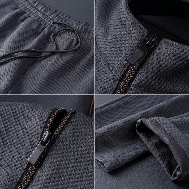 Kairo Men’s Tracksuit Set – Premium Lycra Fibre with Tailored Athletic Fit