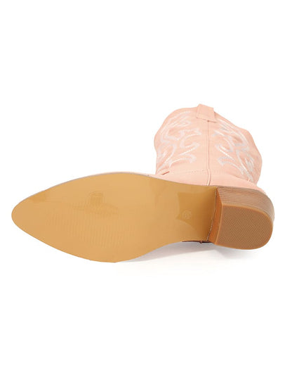 Elegant Western Embroidered Olympeia Boots for Women