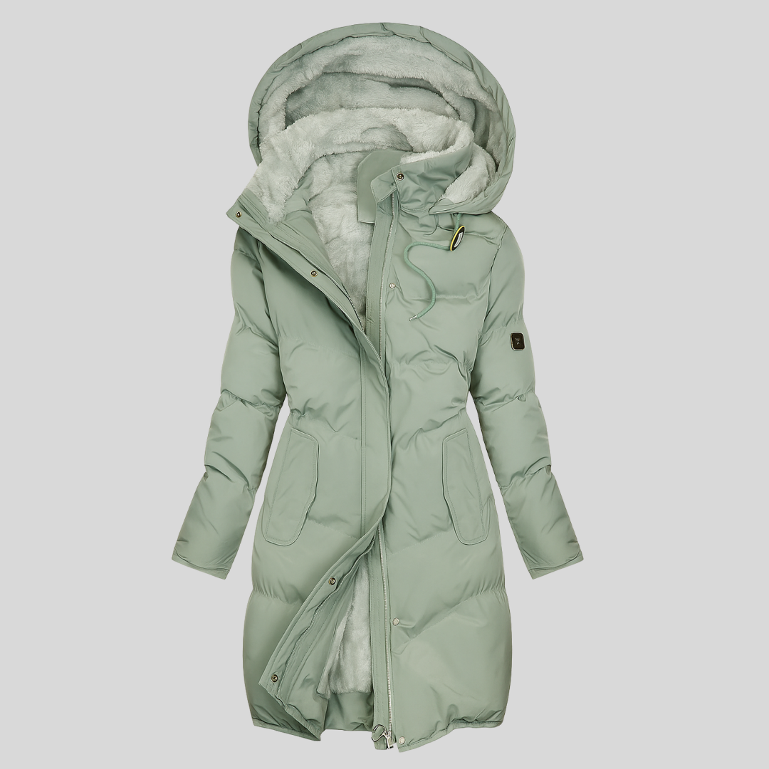 Rosa Women’s Waterproof Rain Jacket – Lightweight Long Winter Coat