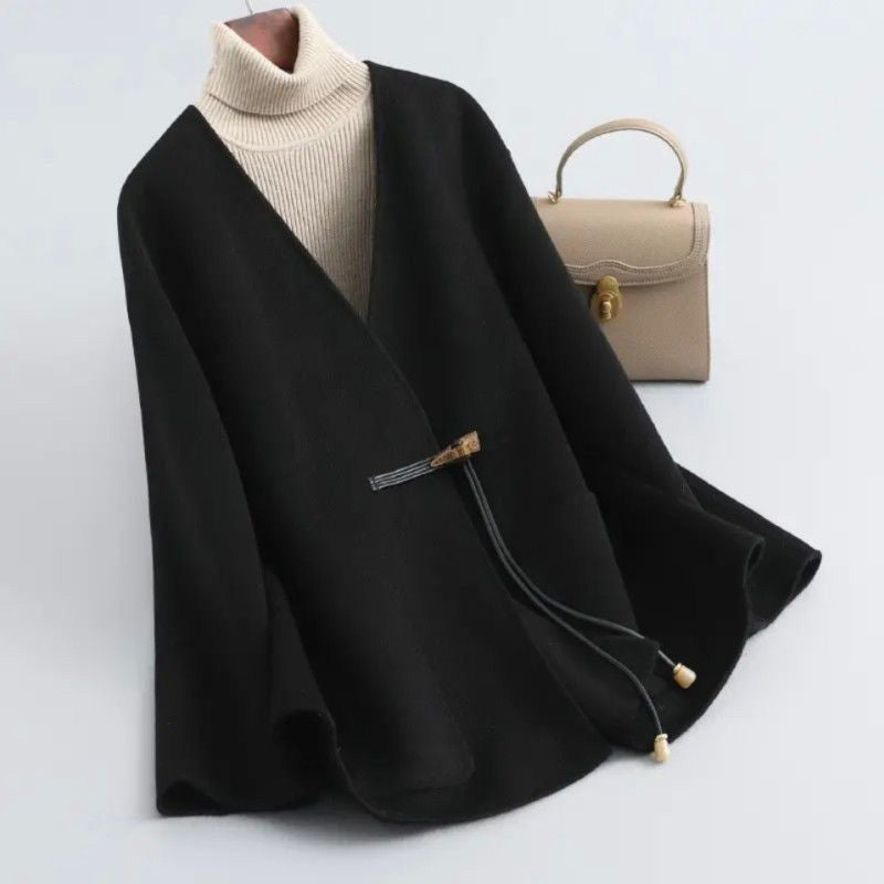 Emma Women’s Wool Coat – Elegant Double-Sided Wool Jacket