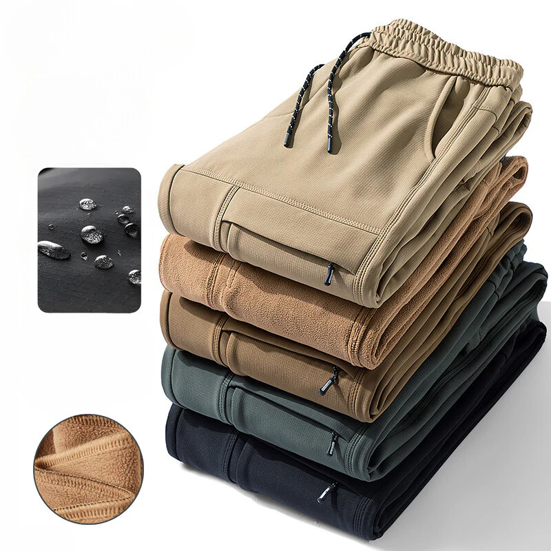 Maira Women’s Cargo Pants – Fleece-Lined Straight-Leg Pants