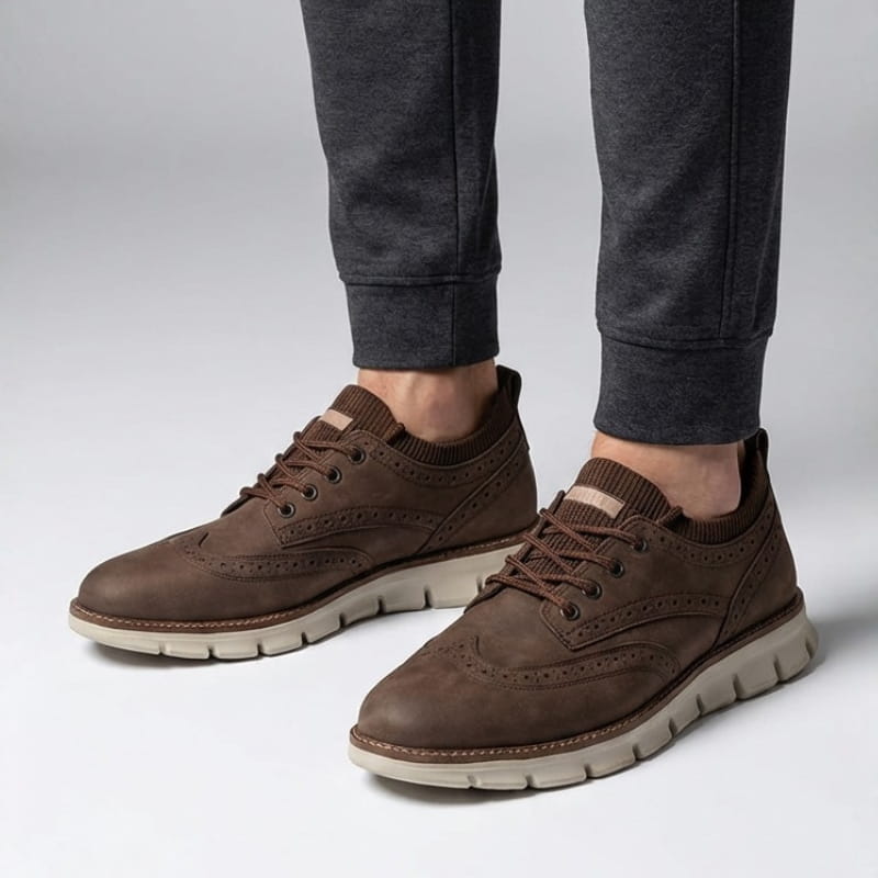 Theodore Premium Suede Trainers – Everyday Comfort Casual Shoes