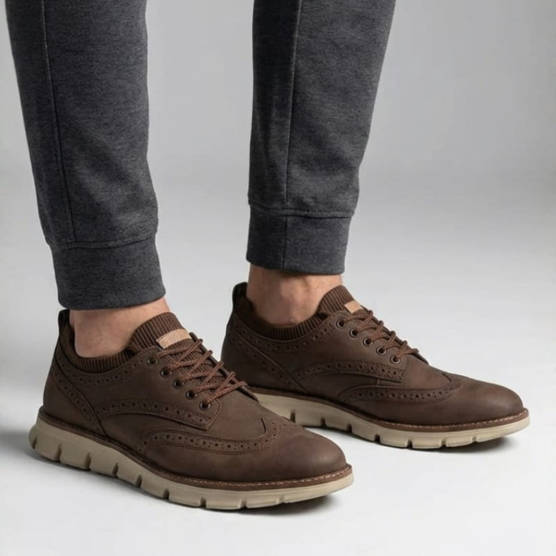 Theodore Premium Suede Trainers – Everyday Comfort Casual Shoes