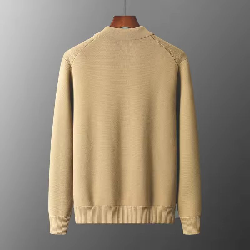 Salvatore Men’s Wool Cardigan – Smart Casual Button-Up Knit Sweater