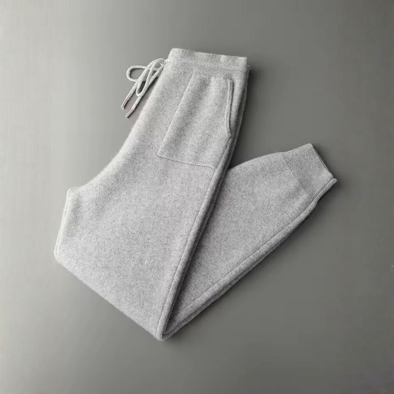Fabio Men’s Cashmere Lounge Set – Hooded Pullover & Drawstring Pants