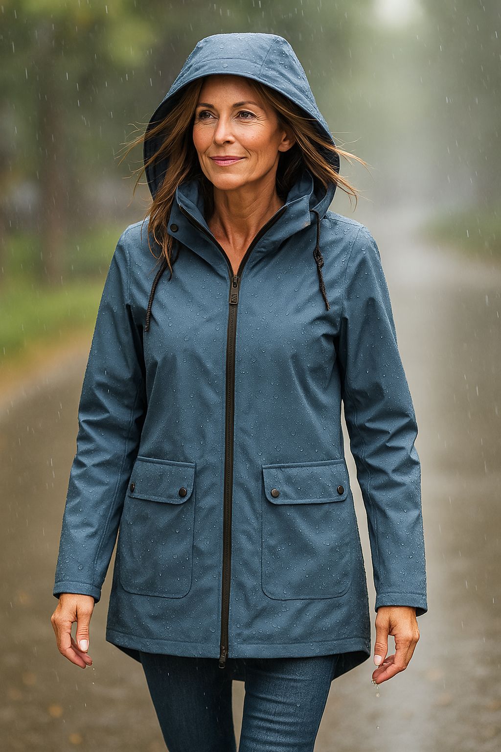Celeste Women's Waterproof Jackets – Lightweight & Windproof for Everyday Rain