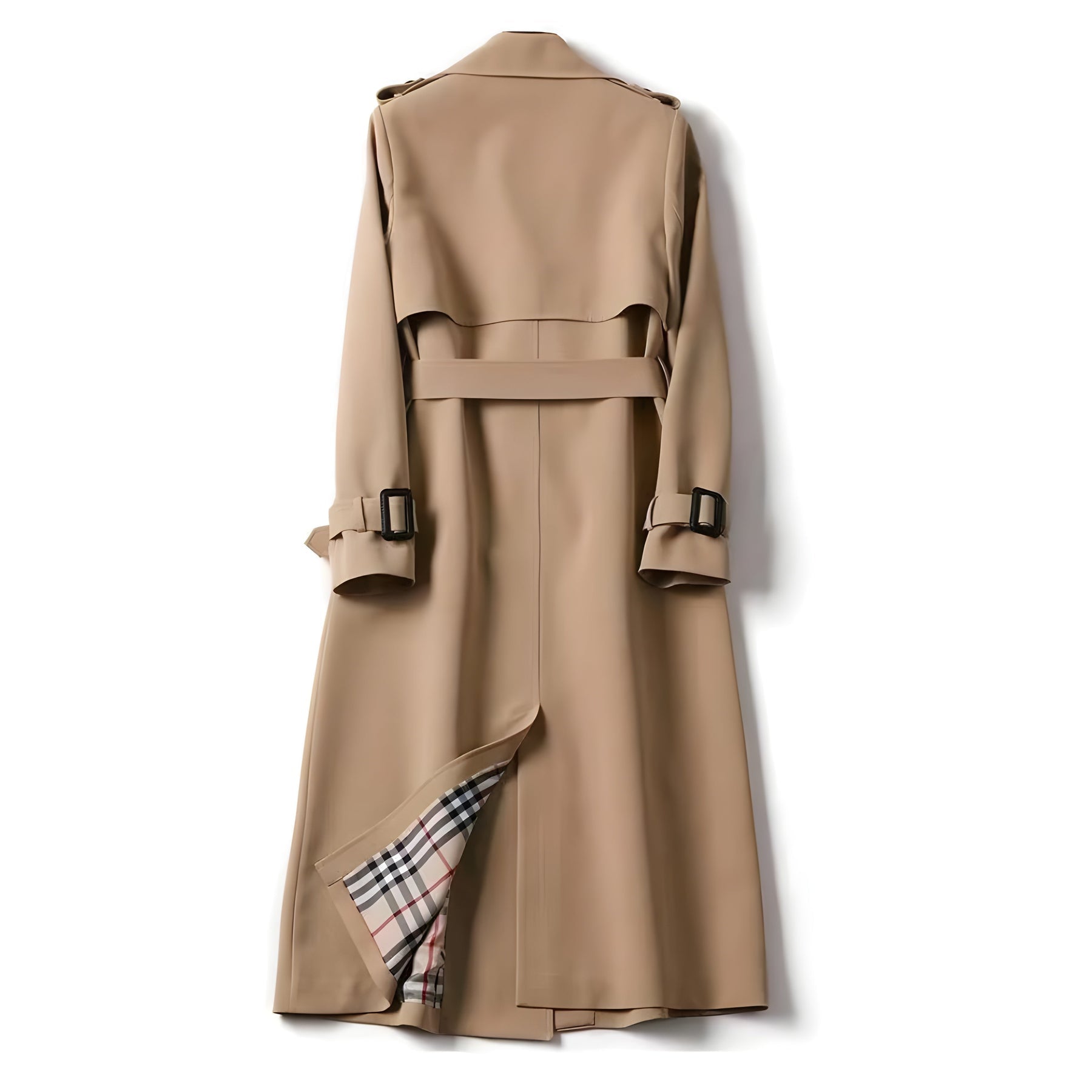 Adelina Women’s Trench Coat – Tailored Water-Resistant Mid-Length Outerwear