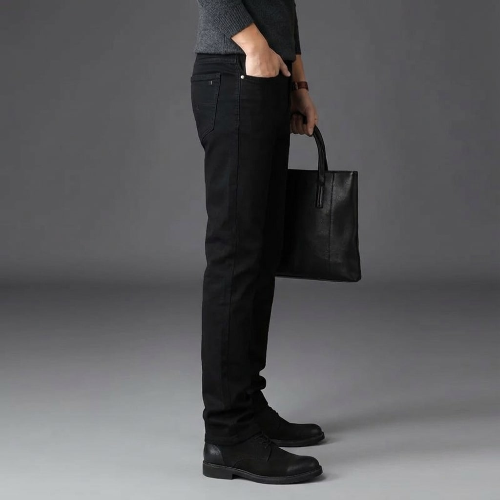 Zephyr Men’s Slim Fit Jeans – Tailored Denim Trousers