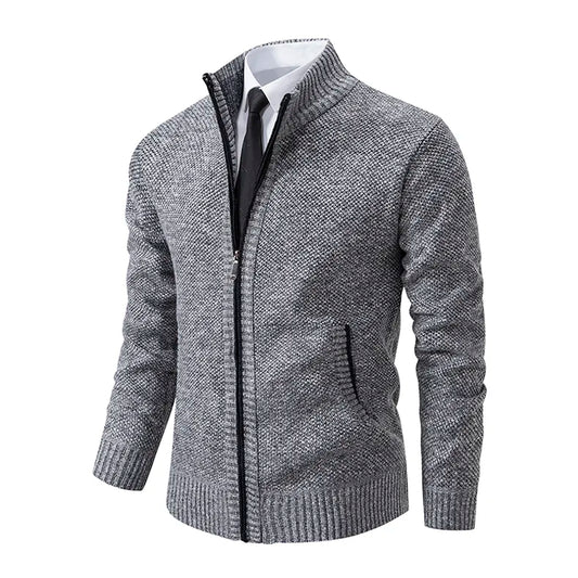 Ethan Knit Zip-Up Jacket – Lightweight Men’s Zip-Up for Everyday Layering