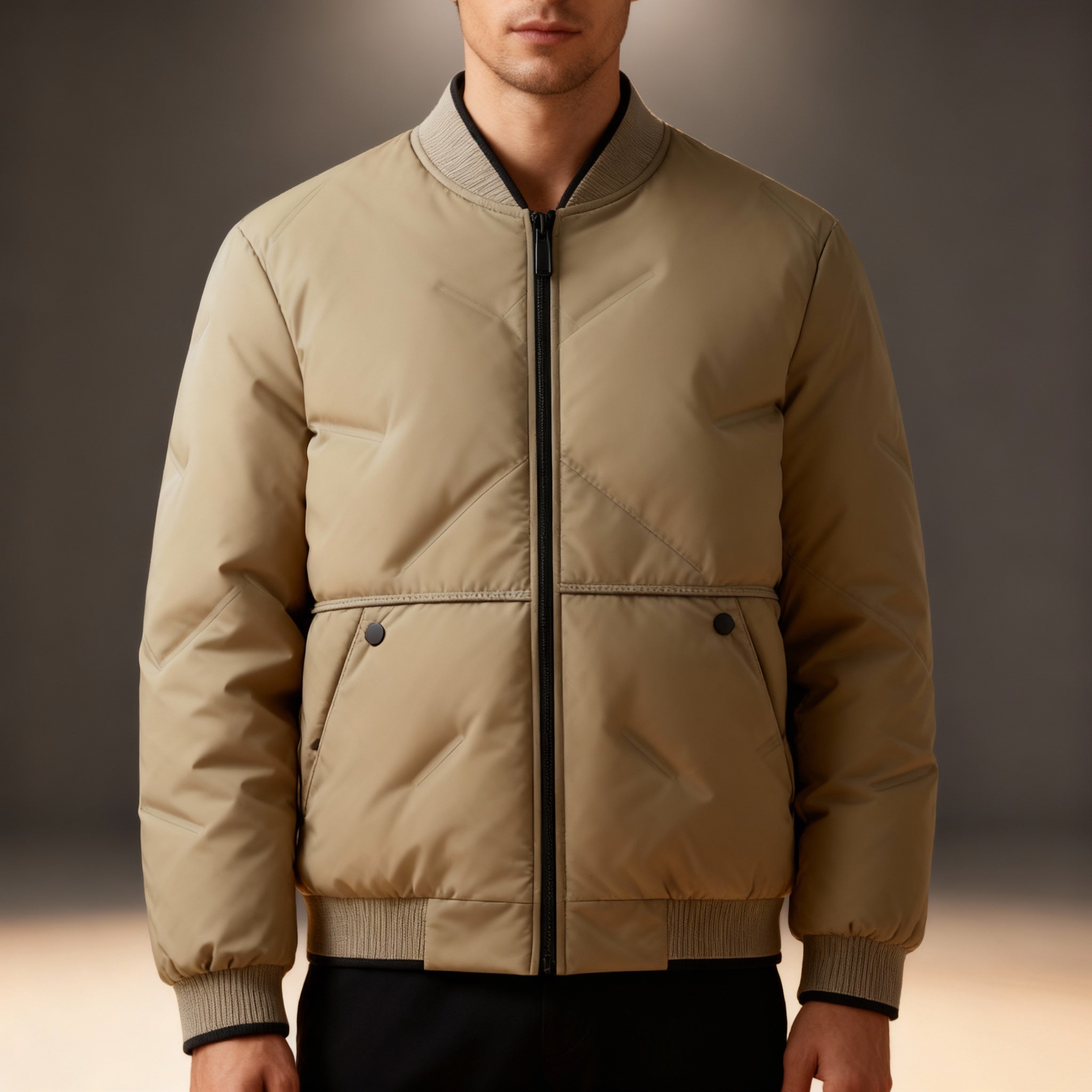 Soren Men’s Bomber Jacket – Insulated Weather-Resistant Coat