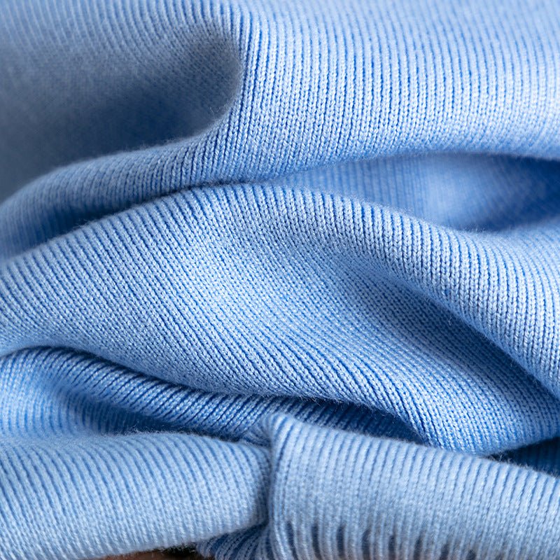 Gianna Women’s Knit Co-ord Set – Soft Cotton Turtleneck & Skirt