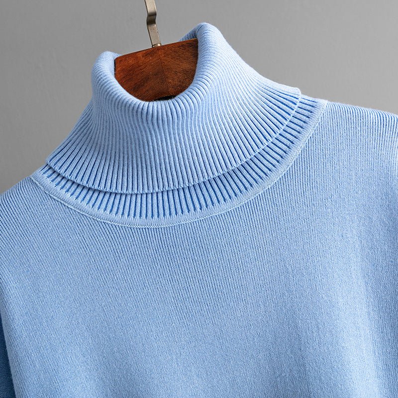 Gianna Women’s Knit Co-ord Set – Soft Cotton Turtleneck & Skirt