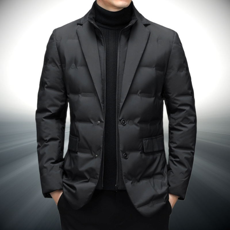 Dustin Men’s Windbreaker Jacket – Waterproof Lightweight Duck-Down Jacket