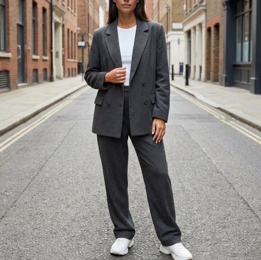 Remedios Women’s Relaxed Blazer & Trouser Set