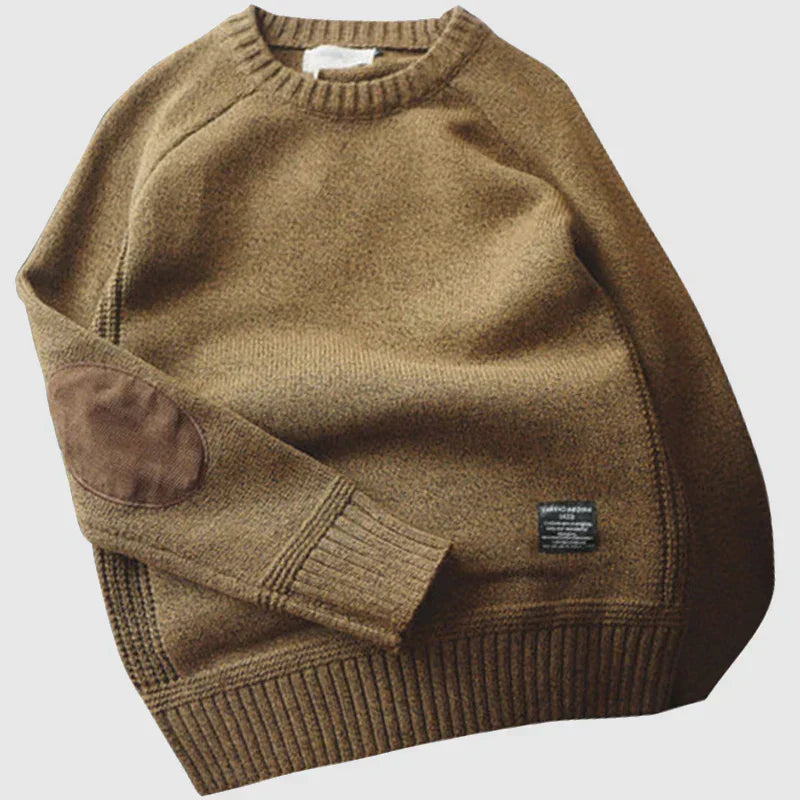 Marco Men’s Merino Wool Sweater – Polo Style for All-Season Wear