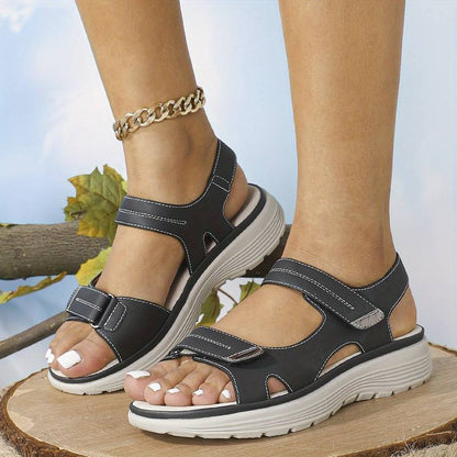 Valerie Women’s Sandals – Adjustable Strap Design with Cushioned Sole for Outdoor Comfort