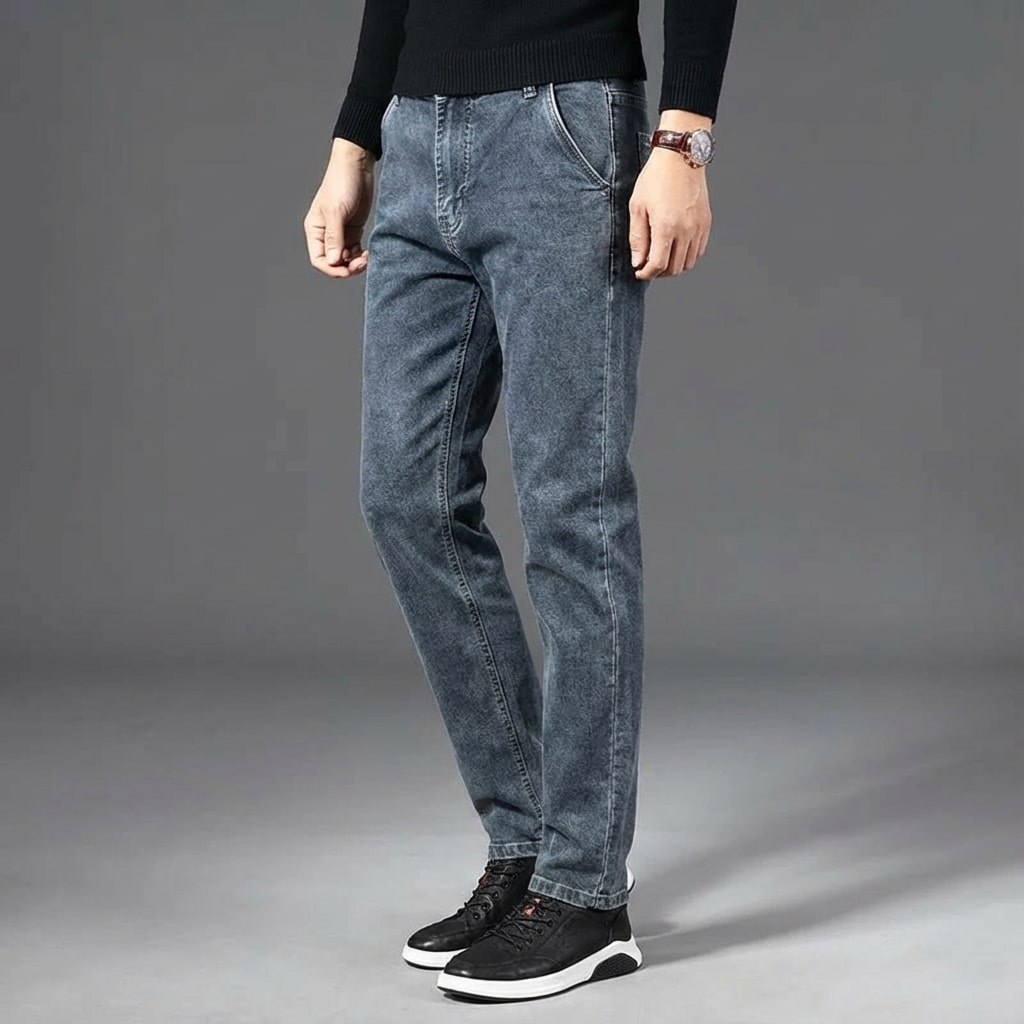 Zephyr Men’s Slim Fit Jeans – Tailored Denim Trousers