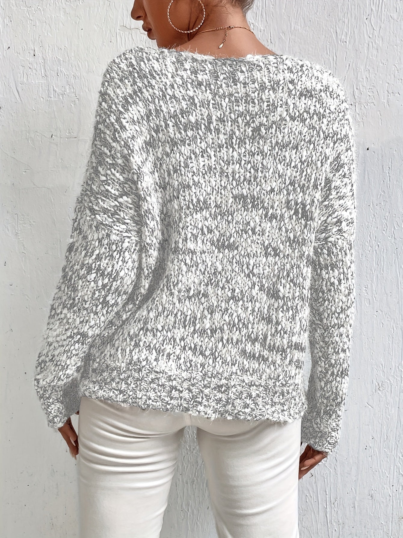 Mara Women’s Knit Sweater – Soft Cotton Blend Jumper