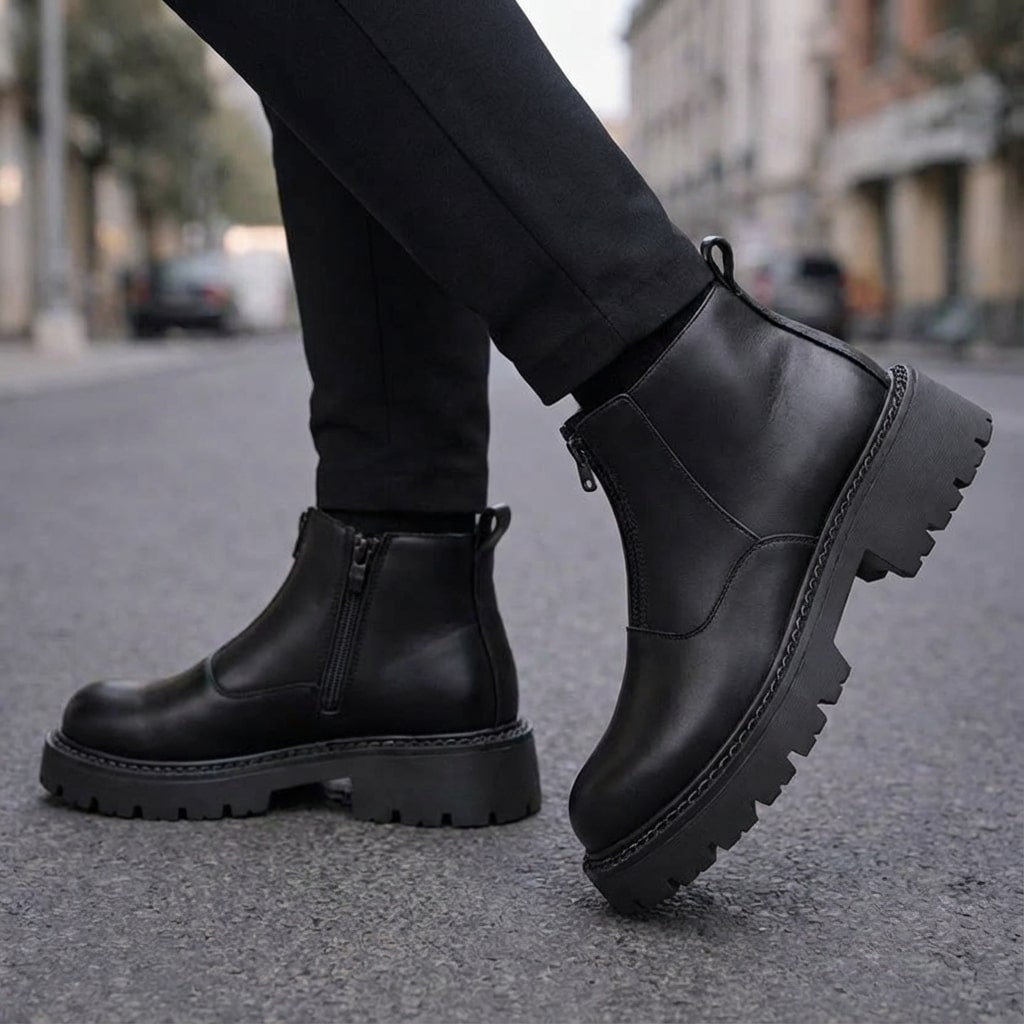 Charles Men’s Chelsea Boots – Premium Leather Shoes
