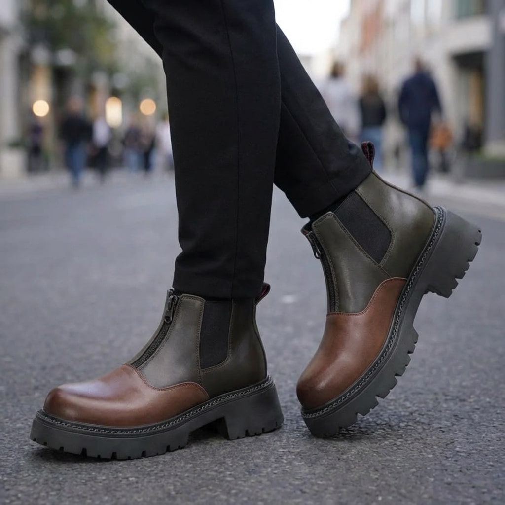 Charles Men’s Chelsea Boots – Premium Leather Shoes