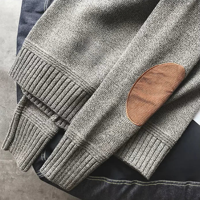 Marco Men’s Merino Wool Sweater – Polo Style for All-Season Wear