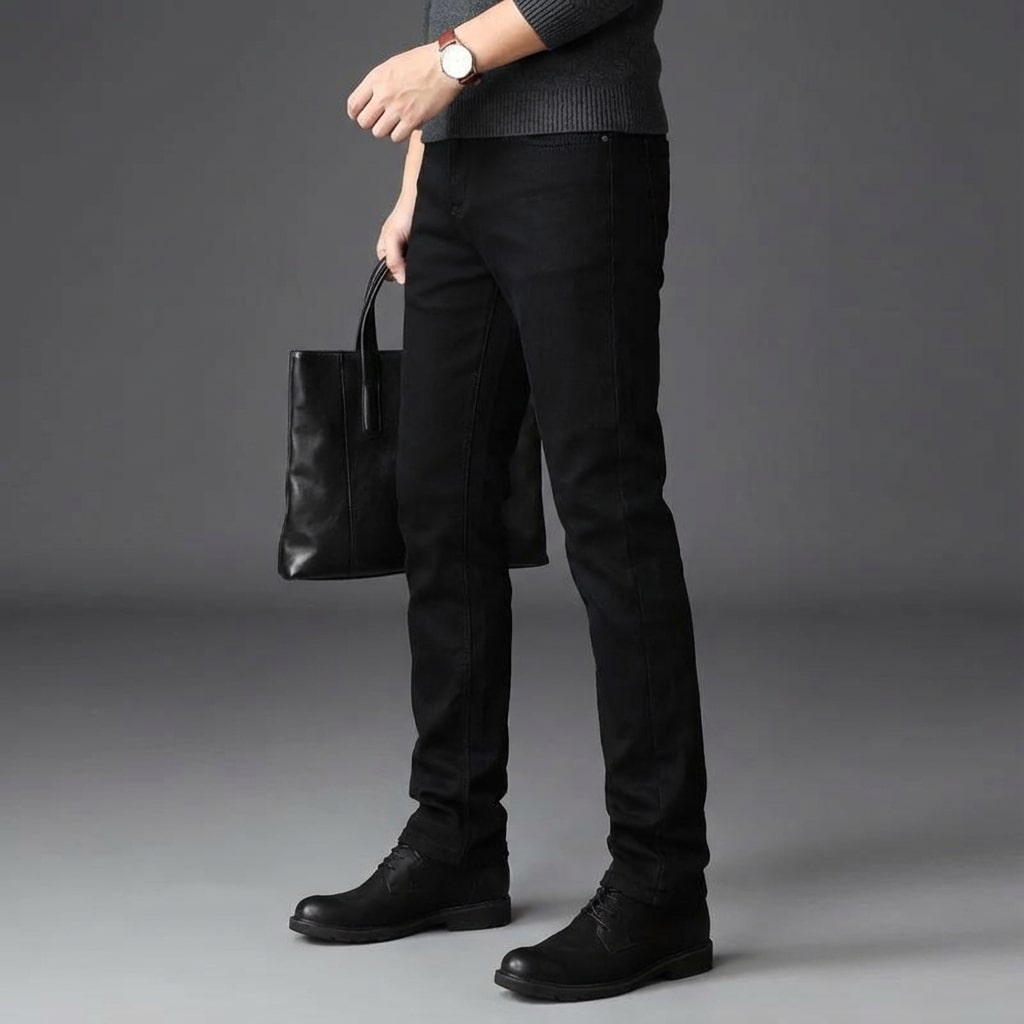 Zephyr Men’s Slim Fit Jeans – Tailored Denim Trousers