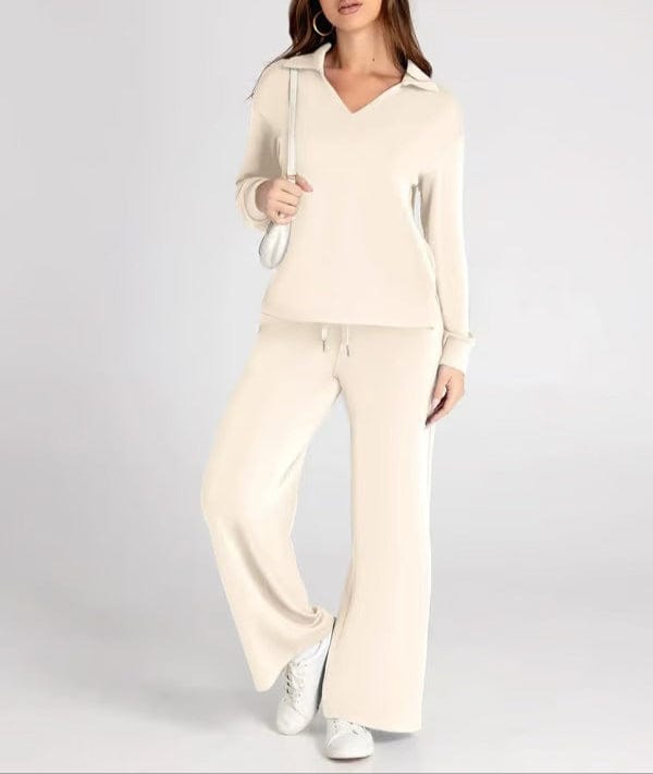 Nadine Matching Lounge Set – Soft Knit Cotton with Relaxed Fit