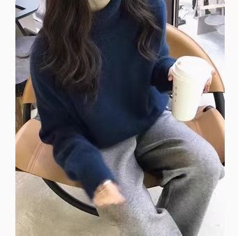 Clariss Women's Turtleneck Sweater – Wool Knit Pullover