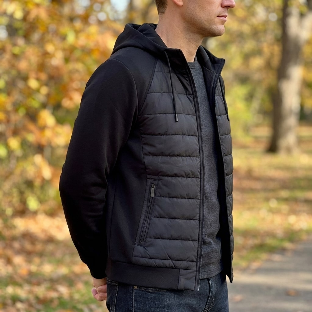 Gabriel Men’s Jacket – Cotton Padded Jacket