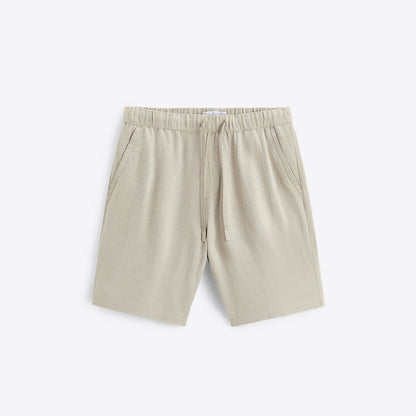 Sandro Men’s Linen Shorts – Lightweight Relaxed Fit for Summer Comfort