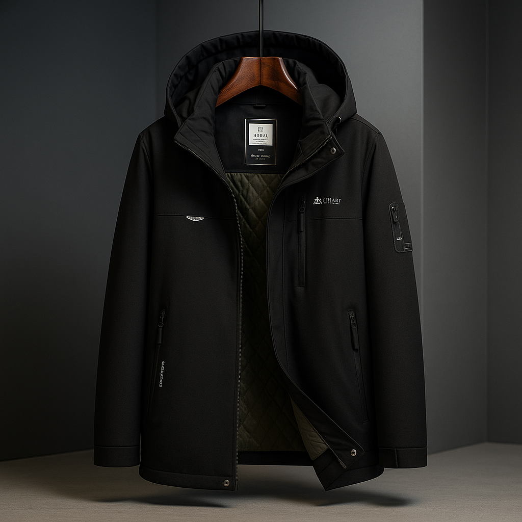 Ronaldo Men’s Down Jacket – Wind-Resistant Outerwear