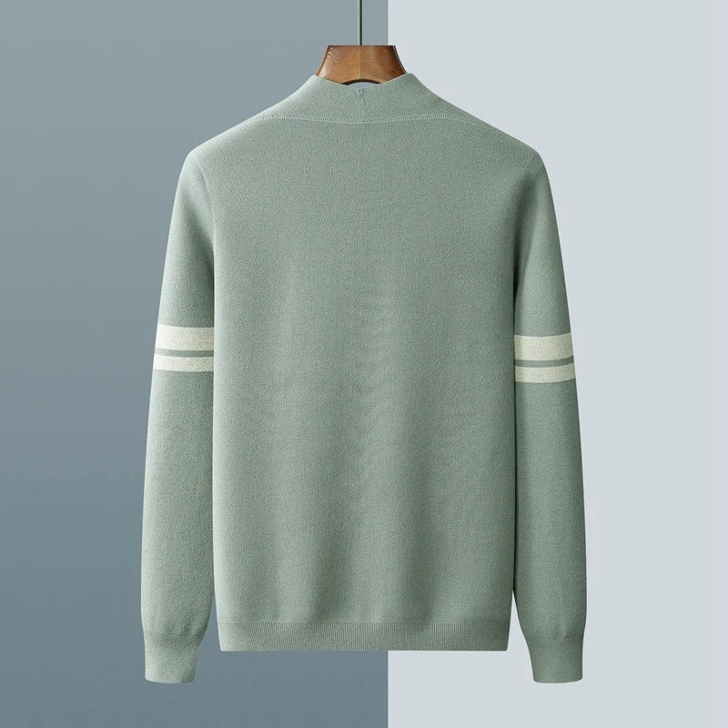 Lorenzo Men’s Merino Wool Cardigan – Lightweight Button-Up Knit Cardigan