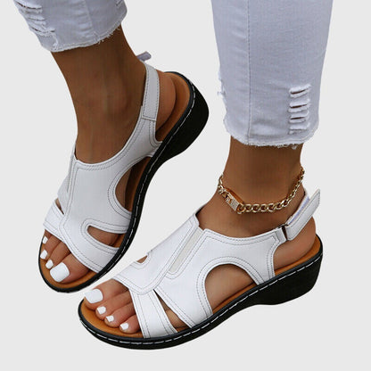 Ayaka Women’s Orthopedic Sandals – Premium Leather Arch Support