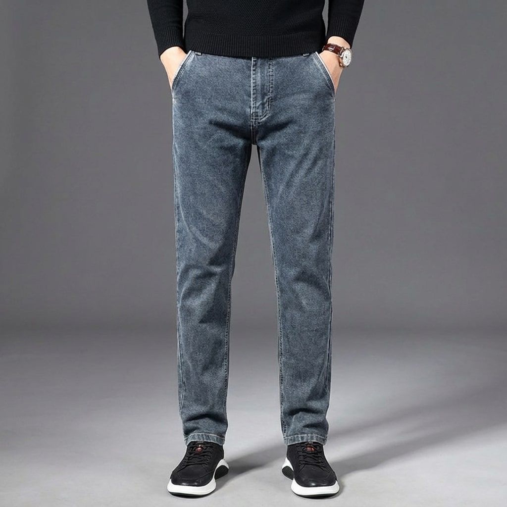 Zephyr Men’s Slim Fit Jeans – Tailored Denim Trousers