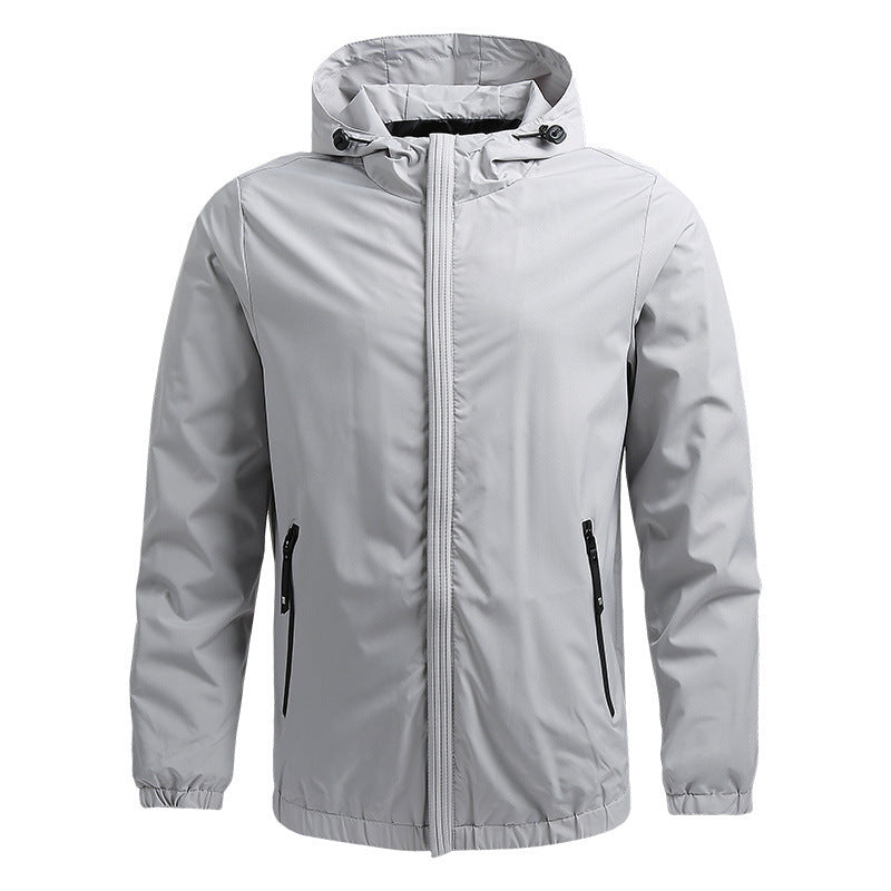 Davis Men’s Waterproof Jacket – Lightweight Outdoor Raincoat